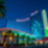 Exterior view of Bally's Hotel showcasing modern architecture