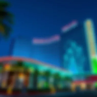 Exterior view of Bally's Hotel showcasing modern architecture