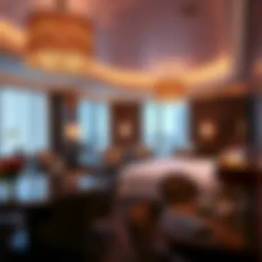 Luxury Accommodations at Bally's Las Vegas Luxurious hotel room interior at Bally's Las Vegas demonstrating hospitality offerings