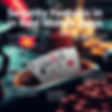 Graphical representation of game app security features