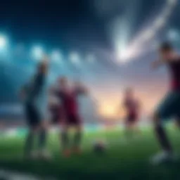 Analysis of team dynamics in football