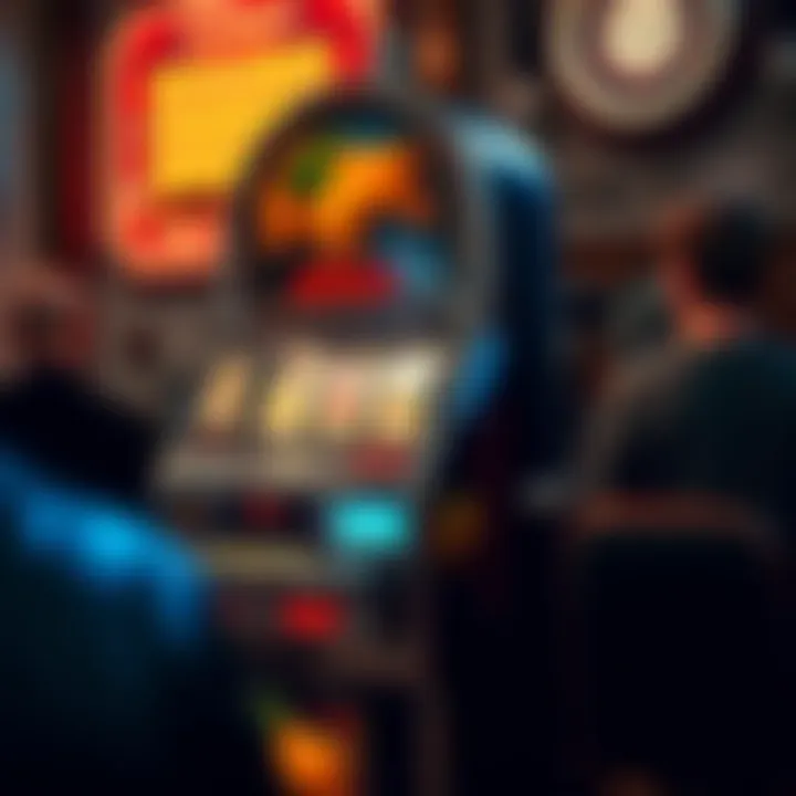 Historical advertisement showcasing the Buffalo slot machine