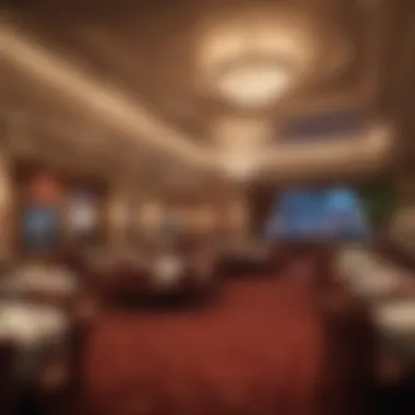 Luxurious Dining Experience at Casino Queen An elegant dining area within Casino Queen Casino featuring upscale decor