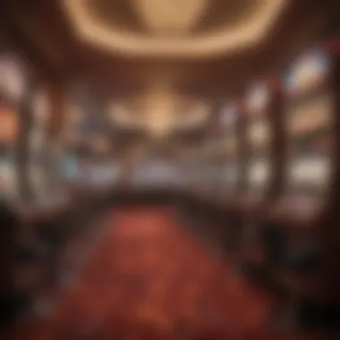 Dynamic Gaming Environment at Casino Queen Interior view highlighting the vibrant gaming floor and slot machines