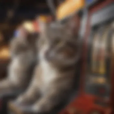 Infographic showcasing trends in cat slot machines