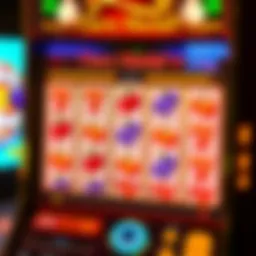 An intricate view of the Cherry Mischief slot machine interface