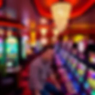 Vibrant casino floor filled with gaming options