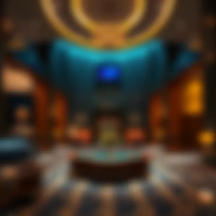 Luxurious lobby of Circa Hotel showcasing modern design