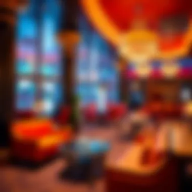 An inviting lounge area in Del Rio Casino, perfect for relaxation.