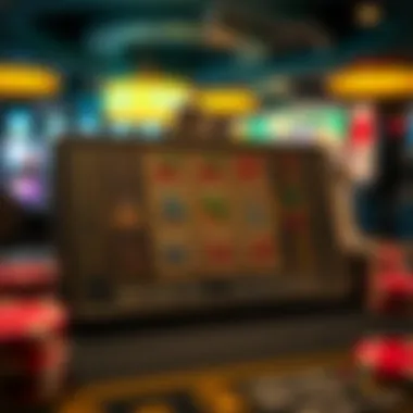 Detailed mechanics of block party slots illustrated on a board