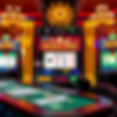 Virtual gaming interface showcasing Deuces Wild video poker