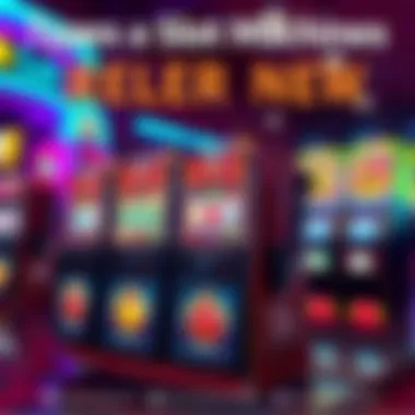 A detailed infographic showcasing different types of slot machines