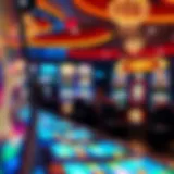 Casino ambiance with free slots