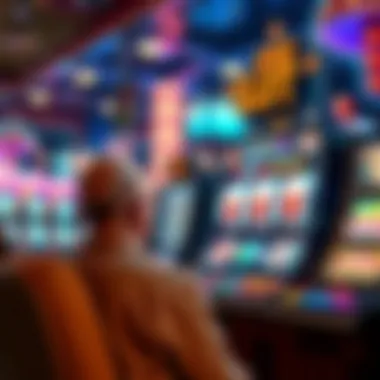 Concept art showing psychological effects on players