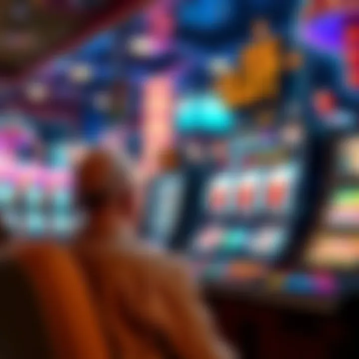 Concept art showing psychological effects on players