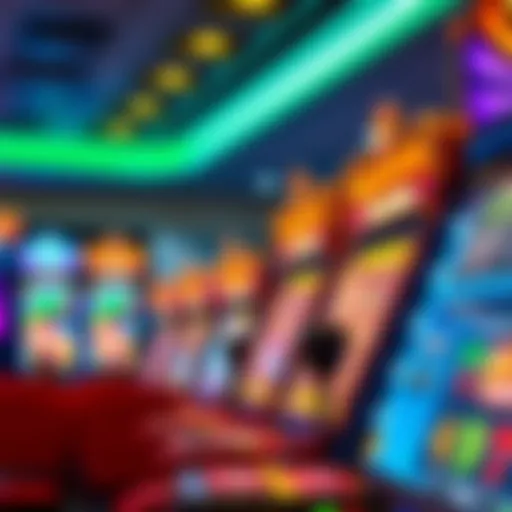 Colorful interface of House of Fun Slots gameplay