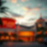 Exterior view of Ilani Casino showcasing its modern architecture