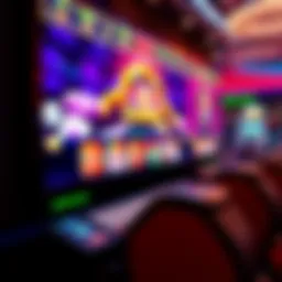 Showcasing a vibrant casino interface