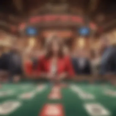 Interactive Gameplay of Deal or No Deal A vibrant online gaming interface showcasing Deal or No Deal