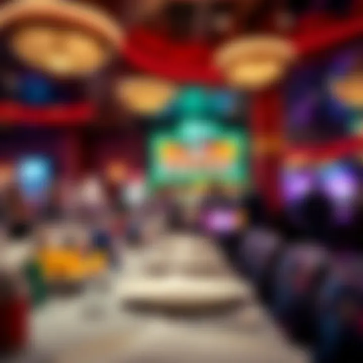 Diverse dining options available at Parx