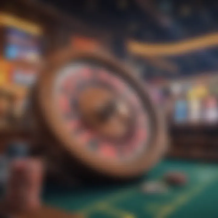 A captivating online casino interface showcasing various games.