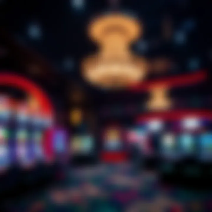 Entertainment and gaming facilities at the casino