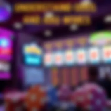 Graphical representation of odds and payouts in slot games