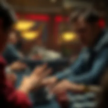 A character analysis moment during a pivotal poker scene