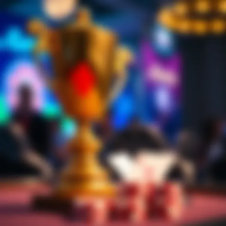 Symbol of Championship Success A trophy symbolizing victory in competitive gambling