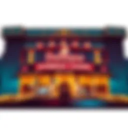 Vibrant exterior view of Dubuque Iowa Riverboat Casino