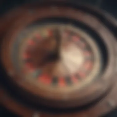 Historical Antique Roulette Wheel An antique roulette wheel highlighting its historical significance in gambling.