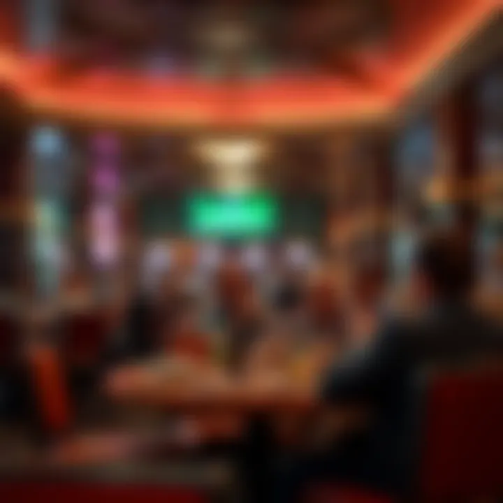 Culinary Delights at Emerald Queen Casino A delightful dining area with patrons enjoying a meal