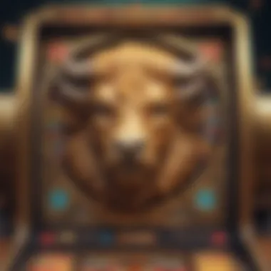 Golden Buffalo Slot Machine interface with vibrant graphics