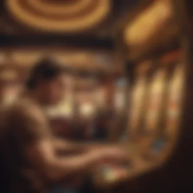 Player enjoying the experience of the Golden Buffalo Slot Machine