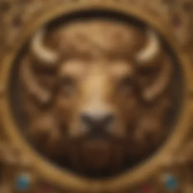 Detailed view of the Golden Buffalo symbols and features