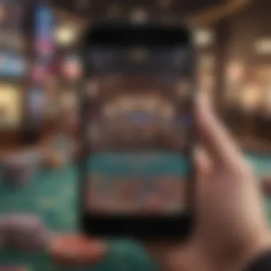 An infographic showcasing the growth of casino and sports apps