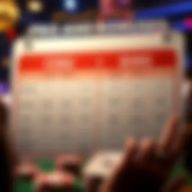 Chart displaying advantages and drawbacks of bonuses