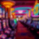 Vibrant atmosphere of a Florida casino floor