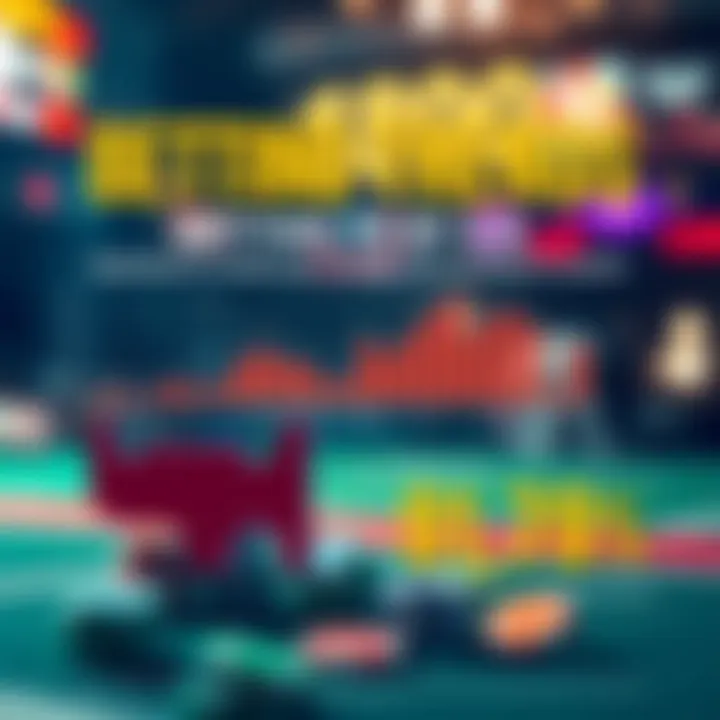 An infographic depicting betting trends and statistics in major U.S. sports markets.