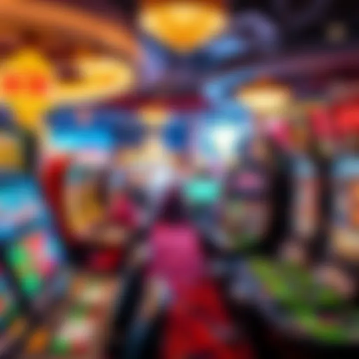 A diverse array of gaming options available at Rock Casino