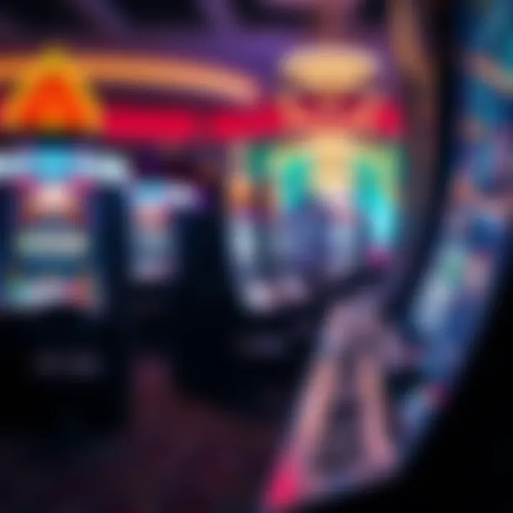 Exciting gameplay of a popular slot game