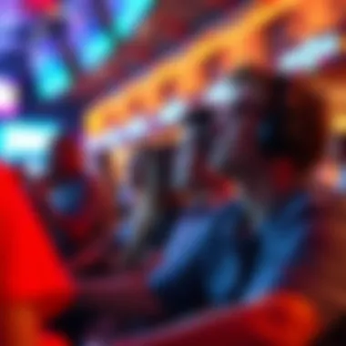 Visitors Enjoying Live Entertainment at Winstar