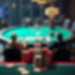 The strategic dynamics of Zynga Poker table gameplay