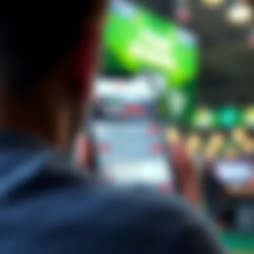 User interface of the Fan Duel Sports Book app showcasing betting options