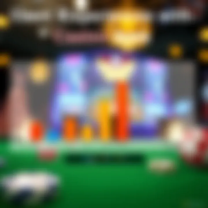 A chart illustrating user satisfaction and experiences with different casino apps