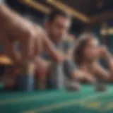 Strategic gameplay in an online casino