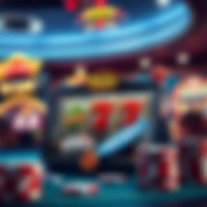 Conceptual image showcasing gambling regulations