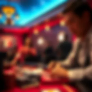 Illustration of responsible gambling practices