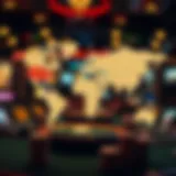 A global map showcasing popular poker sites across different countries.