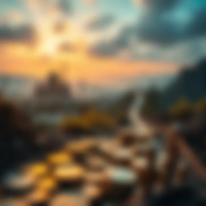 Cryptocurrency Investment Landscape Cryptocurrency digital assets representation